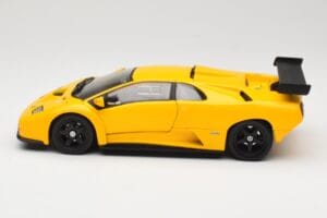 Lamborghini Diablo GTR Żółty Hot Wheels 1:18 53885 Metal — zdjęcie 4 z 8
