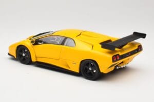 Lamborghini Diablo GTR Żółty Hot Wheels 1:18 53885 Metal — zdjęcie 7 z 8