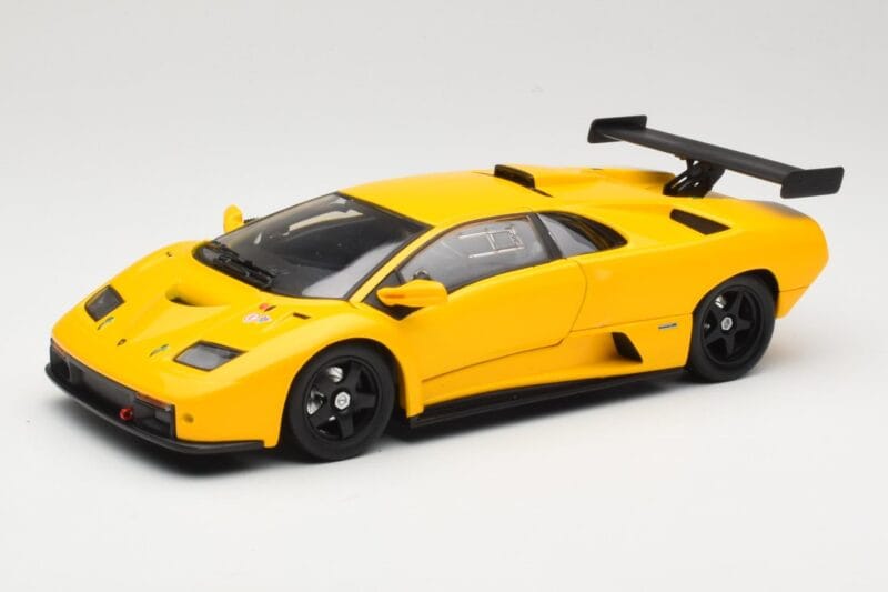 Lamborghini Diablo GTR Żółty Hot Wheels 1:18 53885 Metal