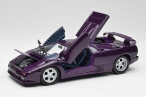 Lamborghini Diablo Jota Fioletowy Maisto 1:18 50276 Metal — zdjęcie 2 z 8