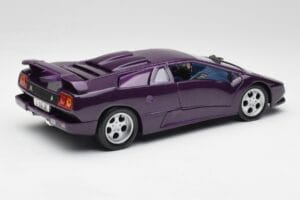 Lamborghini Diablo Jota Fioletowy Maisto 1:18 50276 Metal — zdjęcie 3 z 8