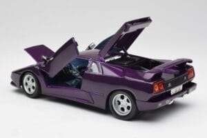 Lamborghini Diablo Jota Fioletowy Maisto 1:18 50276 Metal — zdjęcie 5 z 8