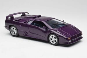 Lamborghini Diablo Jota Fioletowy Maisto 1:18 50276 Metal — zdjęcie 6 z 8