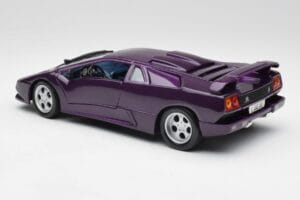 Lamborghini Diablo Jota Fioletowy Maisto 1:18 50276 Metal — zdjęcie 7 z 8