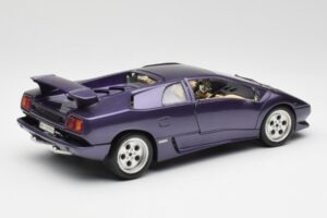 Lamborghini Diablo Fioletowy Maisto 1:18 3028 Metal — zdjęcie 3 z 8