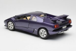 Lamborghini Diablo Fioletowy Maisto 1:18 3028 Metal — zdjęcie 7 z 8