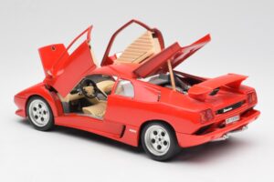 Lamborghini Diablo Czerwony Bburago 1:18 3028-M1 Metal — zdjęcie 5 z 8
