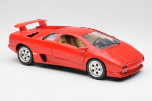 Lamborghini Diablo Czerwony Bburago 1:18 3028-M1 Metal — zdjęcie 6 z 8