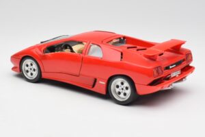 Lamborghini Diablo Czerwony Bburago 1:18 3028-M1 Metal — zdjęcie 7 z 8
