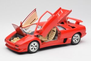 Lamborghini Diablo Czerwony Bburago 1:18 3028-M1 Metal — zdjęcie 2 z 8