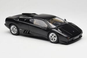 Lamborghini Diablo Roadster Czarny AUTOart 1:18 70093-R1 Metal — zdjęcie 8 z 10
