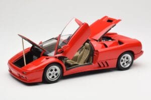Lamborghini Diablo Roadster Czerwony AUTOart 1:18 70091 Metal — zdjęcie 2 z 8