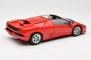 Lamborghini Diablo Roadster Czerwony AUTOart 1:18 70091 Metal — zdjęcie 3 z 8