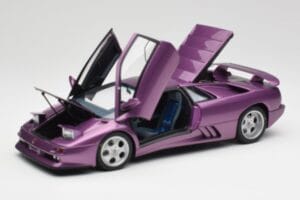 Lamborghini Diablo SE30 Anniversary Edition Metaliczny Fioletowy AUTOart 1:18 79158 Metal — zdjęcie 2 z 8