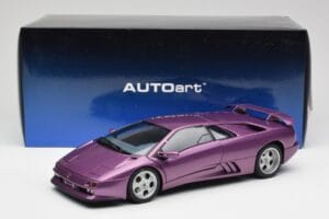 Lamborghini Diablo SE30 Anniversary Edition Metaliczny Fioletowy AUTOart 1:18 79158 Metal — zdjęcie 8 z 8