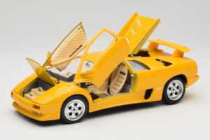 Lamborghini Diablo Żółty Bburago 1:18 3041 Metal — zdjęcie 2 z 8