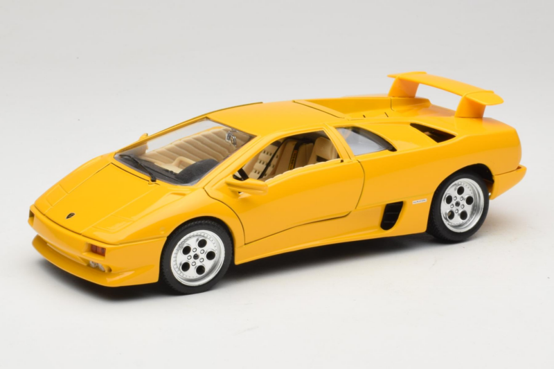 Lamborghini Diablo Żółty Bburago 1:18 3041 Metal