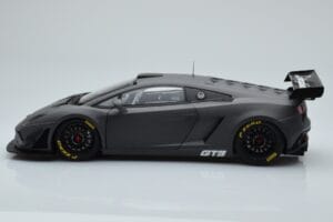 Lamborghini Gallardo GT3 FL2 Ciemnoszary AUTOart 1:18 81360 Metal — zdjęcie 4 z 8