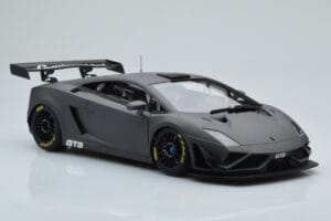 Lamborghini Gallardo GT3 FL2 Ciemnoszary AUTOart 1:18 81360 Metal — zdjęcie 6 z 8