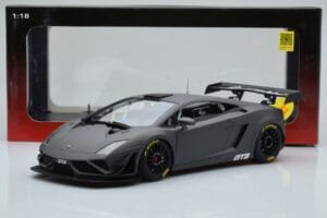 Lamborghini Gallardo GT3 FL2 Ciemnoszary AUTOart 1:18 81360 Metal — zdjęcie 8 z 8