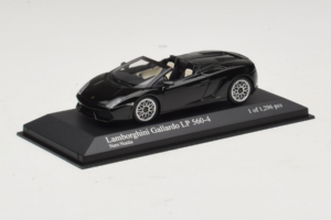 Lamborghini Gallardo LP560-4 Spyder Czarny Minichamps 1:43 400103830 Metal — zdjęcie 2 z 5