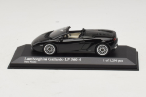 Lamborghini Gallardo LP560-4 Spyder Czarny Minichamps 1:43 400103830 Metal