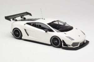 Lamborghini Gallardo LP600+ GT3 Bianco Monocerus Minichamps 1:18 151111102 Metal — zdjęcie 4 z 6