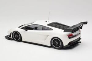 Lamborghini Gallardo LP600+ GT3 Bianco Monocerus Minichamps 1:18 151111102 Metal — zdjęcie 5 z 6
