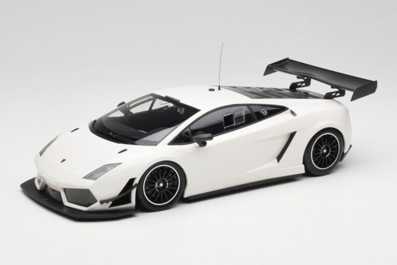 Lamborghini Gallardo LP600+ GT3 Bianco Monocerus Minichamps 1:18 151111102 Metal