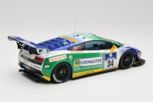 Lamborghini Gallardo LP600+ GT3 Reiter Engineering #34 H-J. Stuck / D. Rostek ADAC 24 Hours Nurburgring 2011 Minichamps 1:18  — zdjęcie 2 z 6