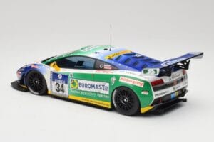 Lamborghini Gallardo LP600+ GT3 Reiter Engineering #34 H-J. Stuck / D. Rostek ADAC 24 Hours Nurburgring 2011 Minichamps 1:18  — zdjęcie 5 z 6