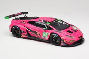 Lamborghini Huracan GT3 EVO2 #83 R. Frey / M. Gatting / S. Bovy Iron Dames 24 Hours of Daytona 2023 TopSpeed 1:18 TS0532 Meta — zdjęcie 4 z 6