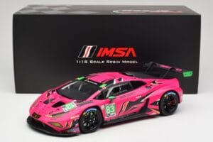 Lamborghini Huracan GT3 EVO2 #83 R. Frey / M. Gatting / S. Bovy Iron Dames 24 Hours of Daytona 2023 TopSpeed 1:18 TS0532 Meta — zdjęcie 6 z 6