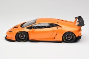 Lamborghini Huracan LP620-2 Super Trofeo Arancio Borealis Pearl Effect Pomarańczowy AUTOart 1:18 81558 Metal — zdjęcie 4 z 8