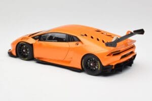 Lamborghini Huracan LP620-2 Super Trofeo Arancio Borealis Pearl Effect Pomarańczowy AUTOart 1:18 81558 Metal — zdjęcie 6 z 8