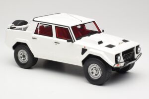 Lamborghini LM002 Biały Kyosho 1:18 GTS18508W Żywica — zdjęcie 4 z 6