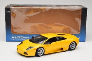 Lamborghini Murcielago LP640 Giallo Orion AUTOart 1:18 74511 Metal — zdjęcie 8 z 8