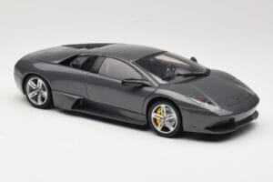 Lamborghini Murcielago LP640 Szary Norev 1:18 187949 Metal — zdjęcie 6 z 8