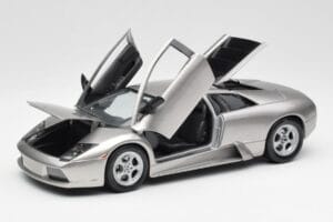 Lamborghini Murcielago Srebrny Maisto 1:18 7450257 Metal — zdjęcie 2 z 8