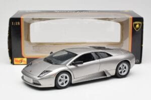 Lamborghini Murcielago Srebrny Maisto 1:18 7450257 Metal — zdjęcie 8 z 8