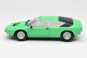 Lamborghini Urraco P250 Jasnozielony Kyosho 1:18 08441G Metal — zdjęcie 4 z 8