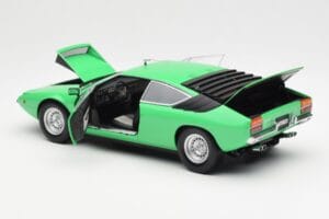 Lamborghini Urraco P250 Jasnozielony Kyosho 1:18 08441G Metal — zdjęcie 5 z 8