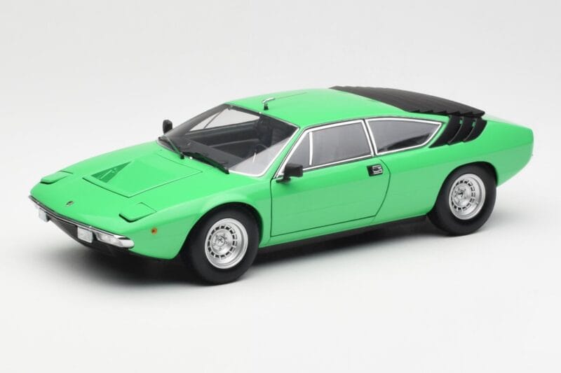 Lamborghini Urraco P250 Jasnozielony Kyosho 1:18 08441G Metal