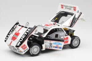 Lancia 037 #1 G. Cunico / E. Bartolich Targa Florio Winner 1983 Kyosho 1:18 08302H Metal — zdjęcie 2 z 8
