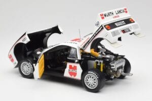 Lancia 037 #1 G. Cunico / E. Bartolich Targa Florio Winner 1983 Kyosho 1:18 08302H Metal — zdjęcie 5 z 8