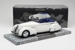 Lancia Astura Tipo 233 Corto Biały Minichamps 1:18 107125330 Żywica — zdjęcie 6 z 6