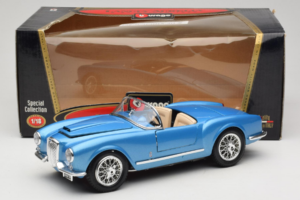 Lancia Aurelia B24 Spider Niebieski Bburago 1:18 3010-M1 Metal — zdjęcie 8 z 8