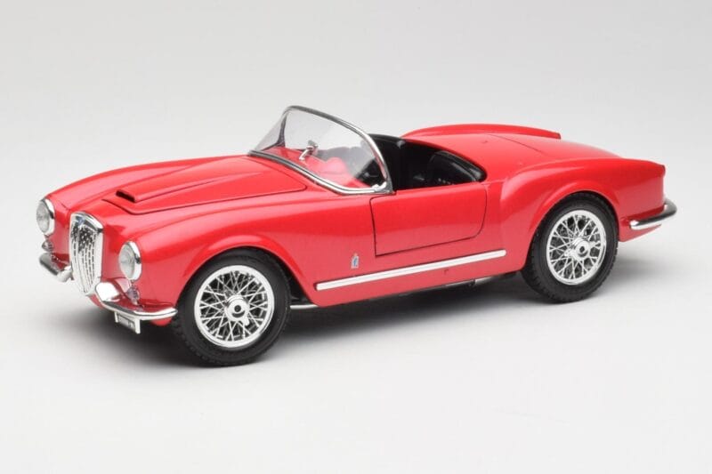 Lancia Aurelia B24 Spider Czerwony Bburago 1:18 3010 Metal