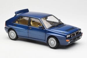 Lancia Delta HF Integrale Evo II Niebieski Kyosho 1:18 08341BL Metal — zdjęcie 6 z 8