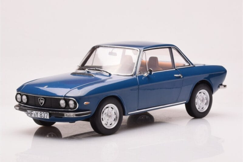 Lancia Fulvia 3 Niebieski Edycja Limitowana Norev 1:18 187980 Metal